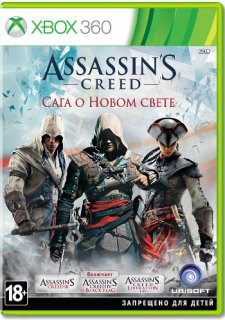 Диск Assassin’s Creed. Сага о Новом Свете (Б/У) [X360]