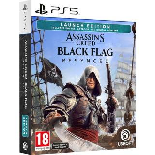 Диск Assassin's Creed Black Flag Resynced - Launch Edition [PS5]
