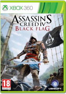 Диск Assassin's Creed IV: Черный флаг (Black Flag) (англ. версия) [X360]