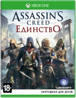Диск Assassin's Creed: Единство (Unity) (Б/У) [Xbox One]