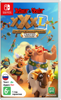 Диск Asterix & Obelix XXXL: The Ram From Hibernia - Limited Edition [NSwitch]