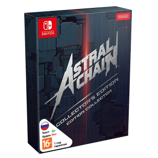 Диск Astral Chain - Коллекционное Издание (Б/У) [NSwitch]