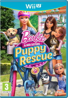 Диск Barbie and Her Sisters: Puppy Rescue [Wii U]