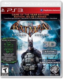 Диск Batman: Arkham Asylum. GOTY (US) (Б/У) [PS3]