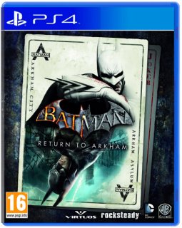 Диск Batman: Return to Arkham (англ. версия) [PS4]