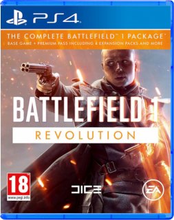 Диск Battlefield 1 Revolution - The Complete Package (англ. версия) [PS4]