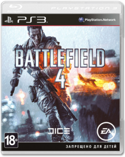 Диск Battlefield 4 (Б/У) (не оригинальная упаковка, без обложки) [PS3]