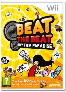Диск Beat the Beat: Rhythm Paradise (Б/У) [Wii]