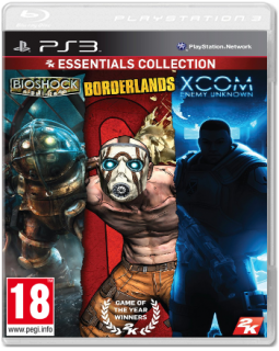 Диск Bioshock + Borderlands + Xcom: Enemy Unknown [PS3]