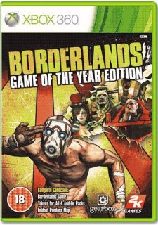 Диск Borderlands: Game Of The Year (Б/У) [X360]