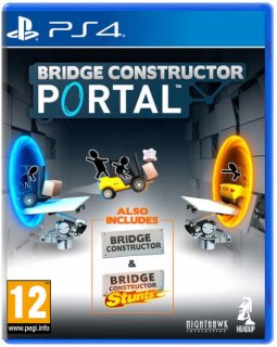 Диск Bridge Constructor Portal [PS4]