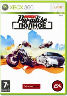 Диск Burnout Paradise: Полное Издание [X360]