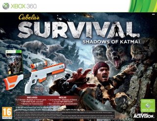 Диск Cabela's Survival: Shadows of Katmai + ружье Top Shot Elite [X360]