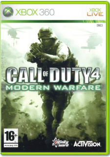 Диск Call of Duty 4: Modern Warfare (Б/У) [X360]