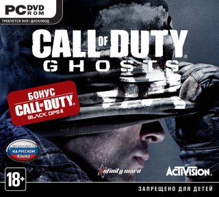 Диск Call of Duty: Ghosts + Call of Duty: Black Ops 2 [PC]
