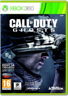 Диск Call of Duty: Ghosts - Free Fall Edition (Англ. версия) [X360]