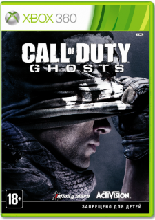 Диск Call of Duty: Ghosts (Б/У) (не оригинальная полиграфия) [X360]