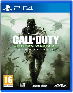 Диск Call of Duty: Modern Warfare Remastered (англ. яз.) [PS4]