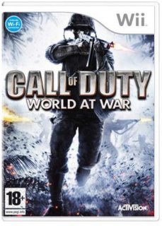 Диск Call of Duty: World at War (Б/У) (не оригинальная полиграфия) [Wii]