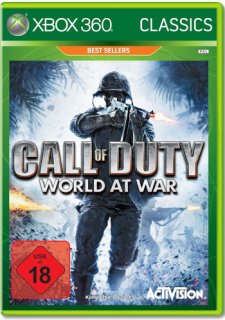 Диск Call of Duty: World at War [Classics] (немецкий язык) (Б/У) [X360]