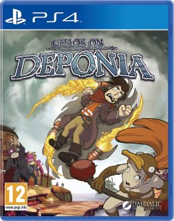 Диск Chaos on Deponia [PS4]