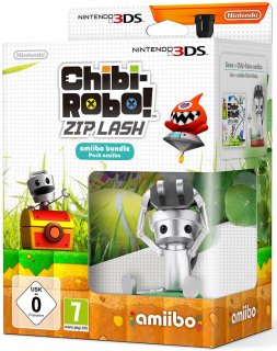 Диск Chibi-Robo! Zip Lash + фигурка Amiibo Chibi-Robo [3DS]
