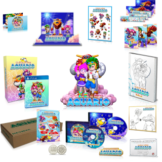 Диск Clockwork Aquario - Ultra Collector's Edition (Strictly Limited Games) [PS4]