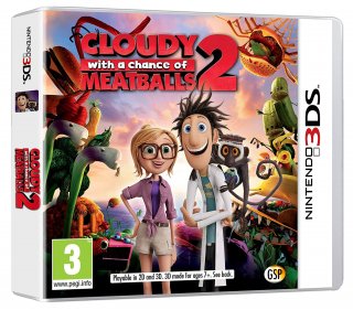 Диск Cloudy with a Chance of Meatballs 2 [3DS]