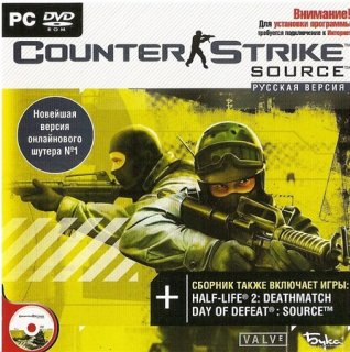 Диск Counter Strike: Source (PC)