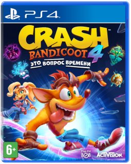 Диск Crash Bandicoot 4: Это Вопрос Времени (It's About Time) (Б/У) [PS4]