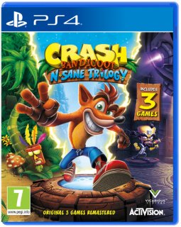 Диск Crash Bandicoot N. Sane Trilogy [PS4]