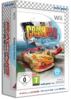 Диск Crash Car Racer + Racing Wheel [Wii]