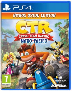 Диск Crash Team Racing Nitro Fueled - Nitros Oxide Edition [PS4]