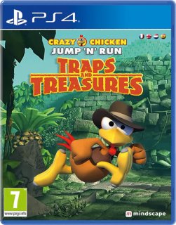 Диск Crazy Chicken Jump 'n' Run Traps and Treasures [PS4]