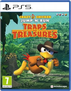 Диск Crazy Chicken Jump 'n' Run Traps and Treasures [PS5]