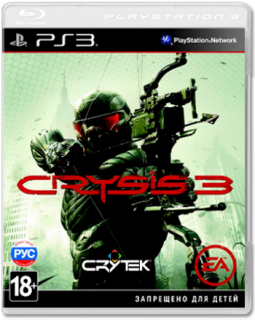 Диск Crysis 3 (Б/У) [PS3]
