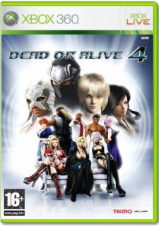 Диск Dead or Alive 4 (Б/У) [X360]