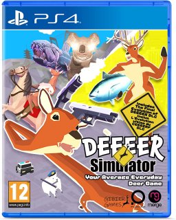 Диск DEEEER Simulator: Your Average Everyday Deer Game [PS4]