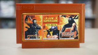 Диск Игра Dendy 3 в 1 Ninja Gaiden (1, 2, 3)