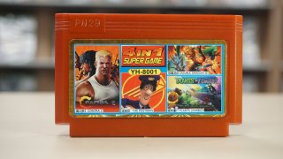 Диск Игра 8-bit 4 в 1 (Contra 2, Postman, Double Dragon 3, Plants Zombie)