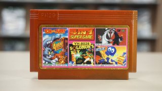 Диск Игра Dendy 4 в 1 (Tom & Jerry 3, Chubby Cherub, Adventures of Lolo 2., Solomon's Key)