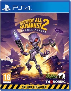 Диск Destroy All Humans! 2 - Single Player [PS4]