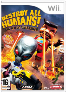 Диск Destroy All Humans! Big Willy Unleashed [Wii]