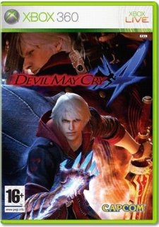 Диск Devil May Cry 4 (Б/У) (без обложки) [X360]