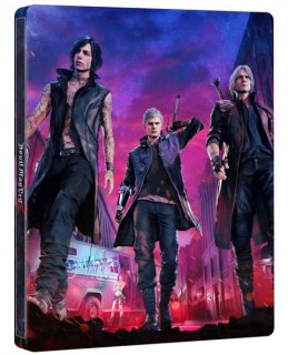 Диск Devil May Cry 5 - Deluxe Steelbook Edition [PS4]