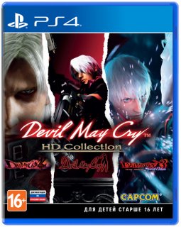 Диск Devil May Cry HD Collection (Б/У) [PS4]