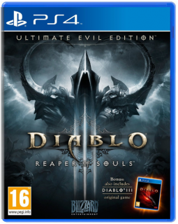 Диск Diablo III (3) Reaper of Souls. Ultimate Evil Edition (англ. яз.) [PS4]