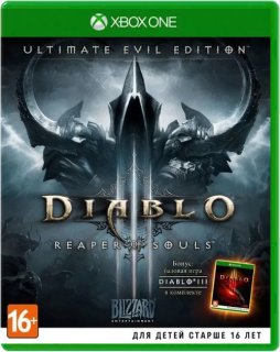 Диск Diablo III (3 ) Reaper of Souls. Ultimate Evil Edition (Б/У) [Xbox One]