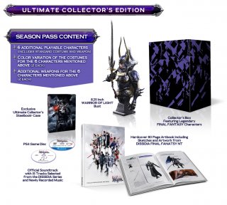 Диск Dissidia Final Fantasy NT Ultimate Collector's Edition  (Б/У) [PS4]