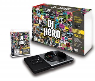 Диск DJ Hero Turntable Bundle (игра + контроллер) (Б/У) [PS3]